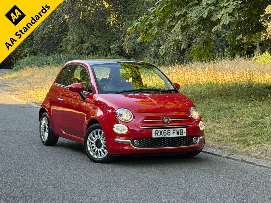 Fiat 500 1.2L Lounge RX68FWB Red