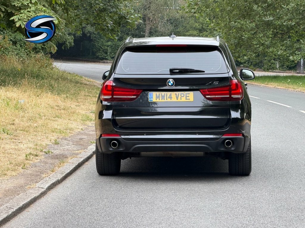 BMW X5 Xdrive M50d Black #9