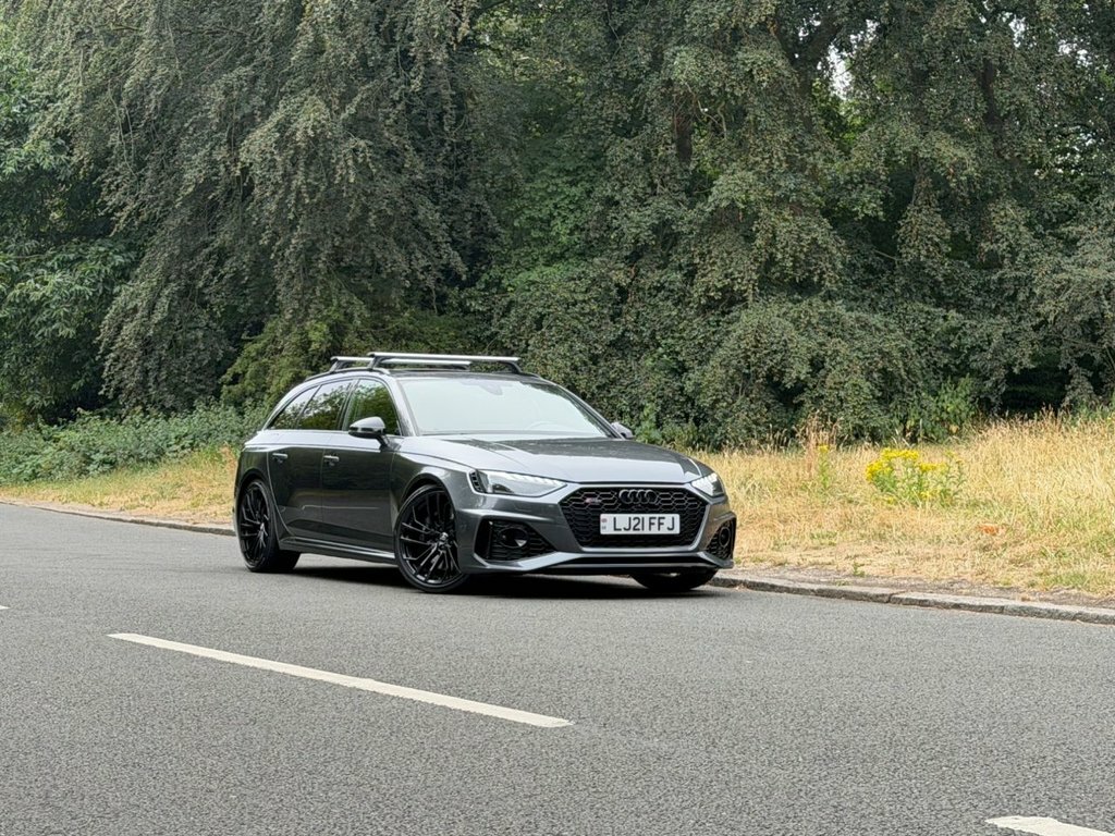 Audi RS4 Avant Estate Grey #4