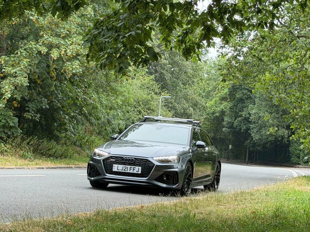 Audi RS4 Avant Estate Grey #3