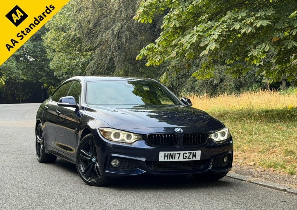 BMW 4 Series Gran Coupe 2L M Sport Blue