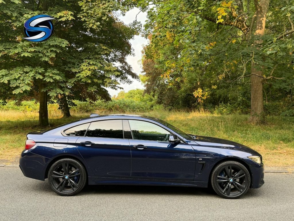 BMW 4 Series Gran Coupe 2L M Sport Blue #5