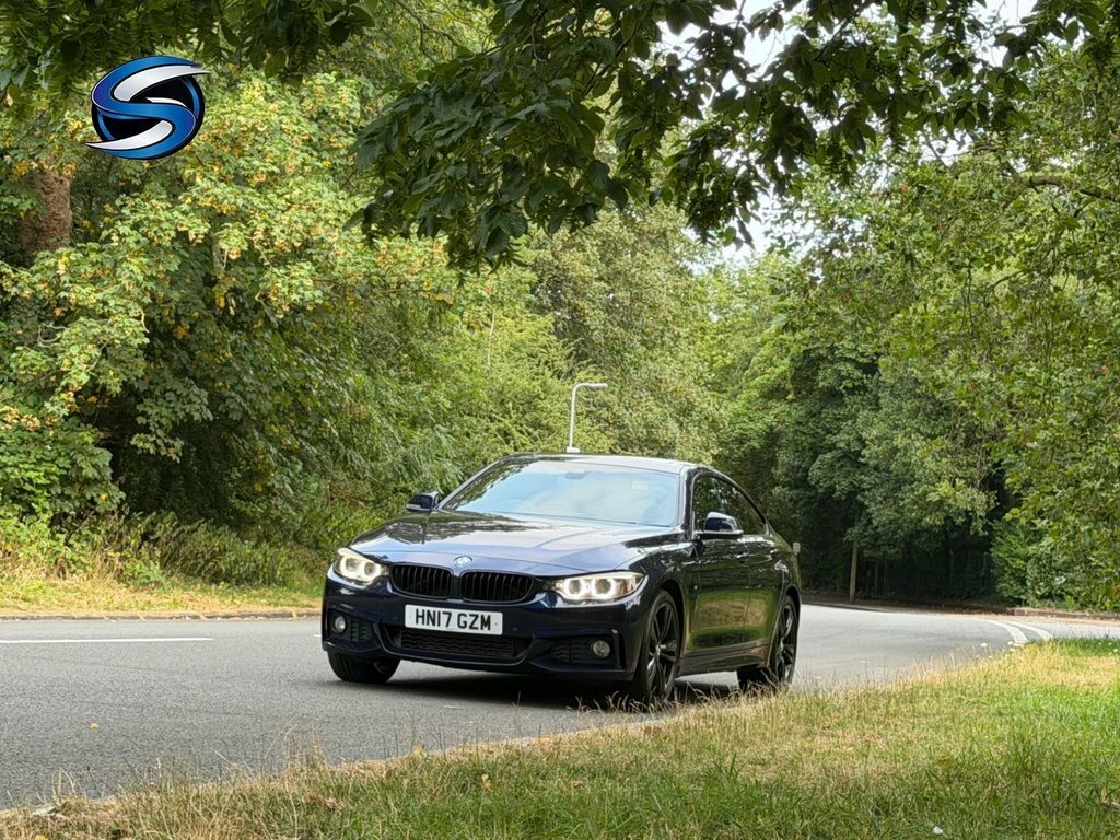 BMW 4 Series Gran Coupe 2L M Sport Blue #3