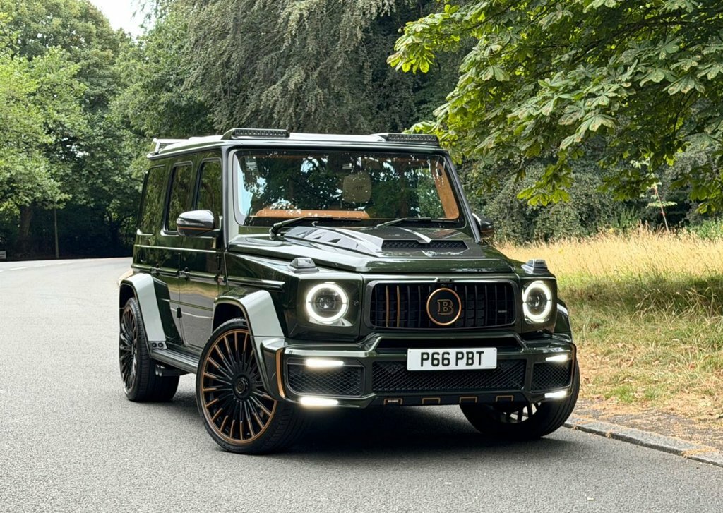 Mercedes-Benz G Class 4L Amg Carbon Edition Green