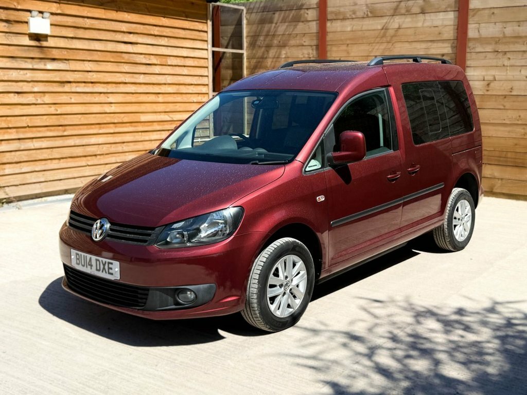Volkswagen Caddy Life Mpv Red #5