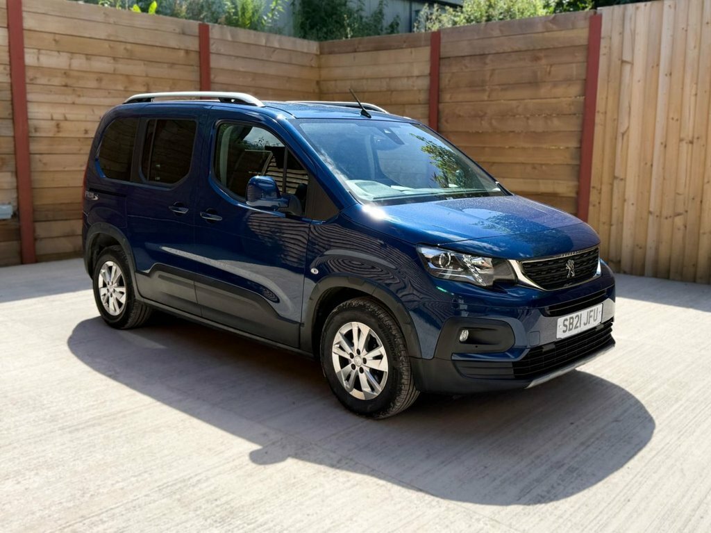 Peugeot Rifter 1.2L Allure Premium SB21JFU Blue #3
