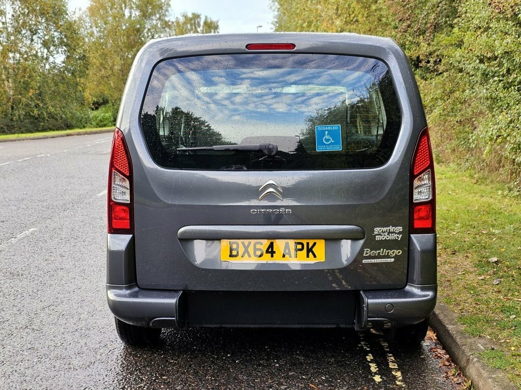 Citroen Berlingo E-hdi Airdream Xtr Egs 5-Door 4 Seater Wheelchair Silver #13