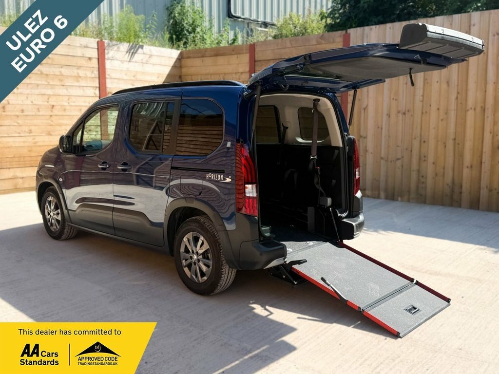 Peugeot Rifter Mpv Blue