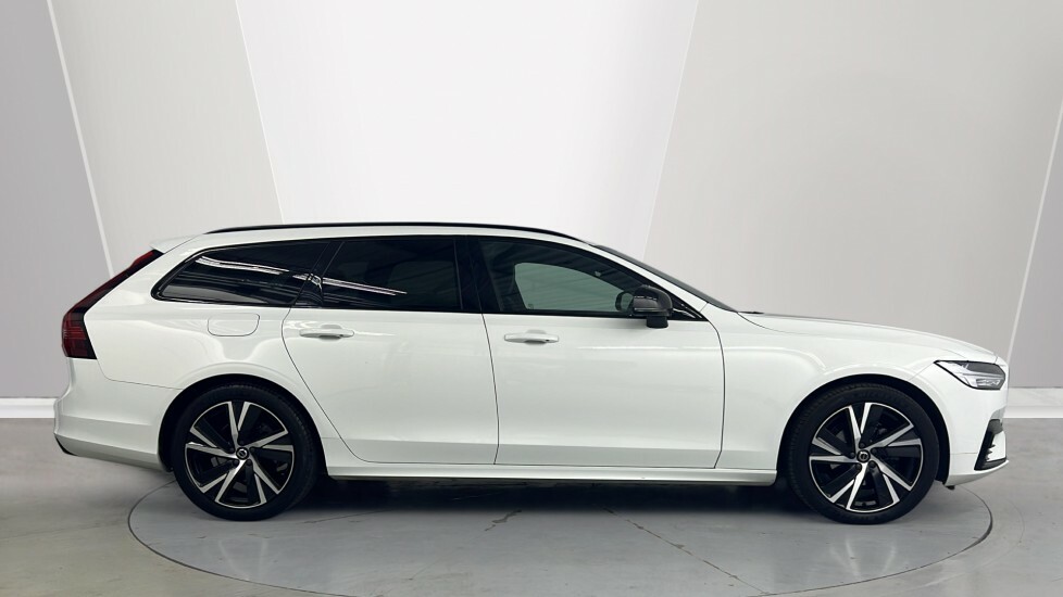 Volvo V90 R-design, B4 Mild Hybrid Retractable Towbar White #3