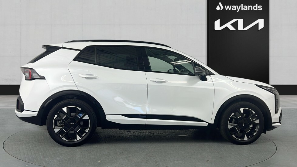 Kia Sportage 1.6T Gdi Hev Gt-line S LA75DME White #4