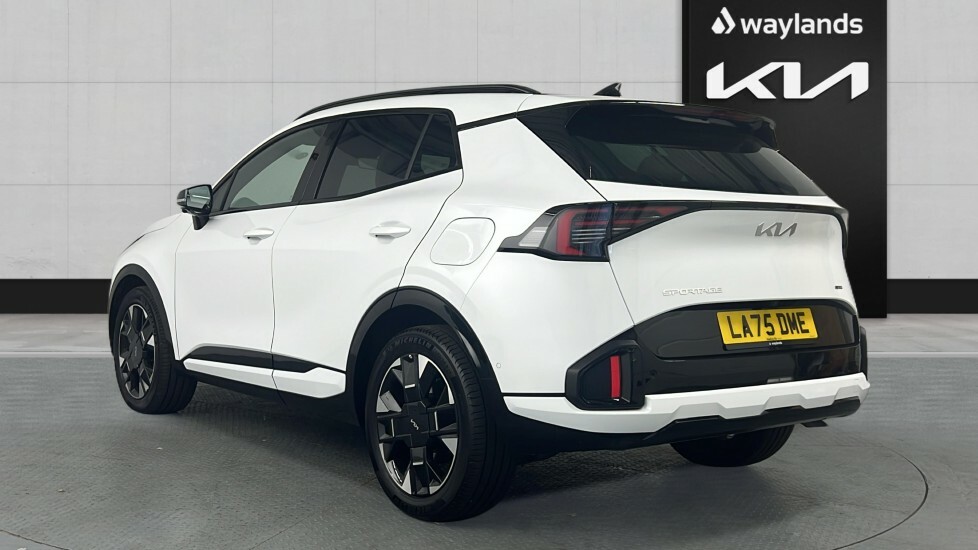 Kia Sportage 1.6T Gdi Hev Gt-line S LA75DME White #2