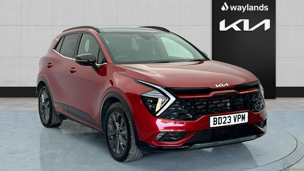Kia Sportage 1.6T Gdi Hev Gt-line S Awd Red