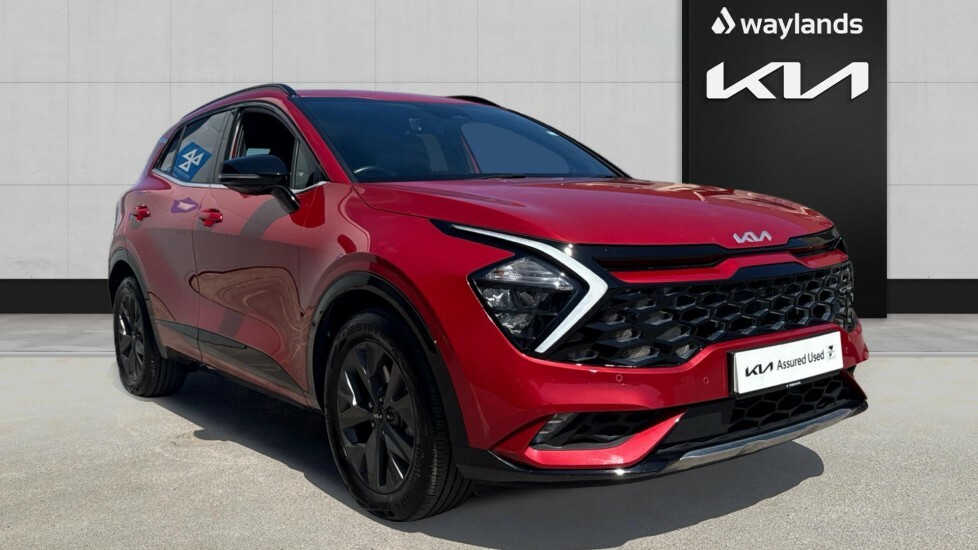 Kia Sportage 1.6T Gdi 207 Hev Gt-line Red