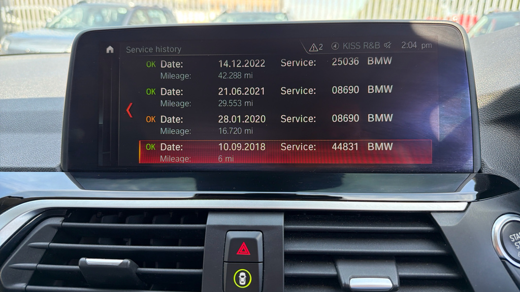 BMW X3 2.0 20I Xline Suv Xdrive Euro 6 S Blue #19