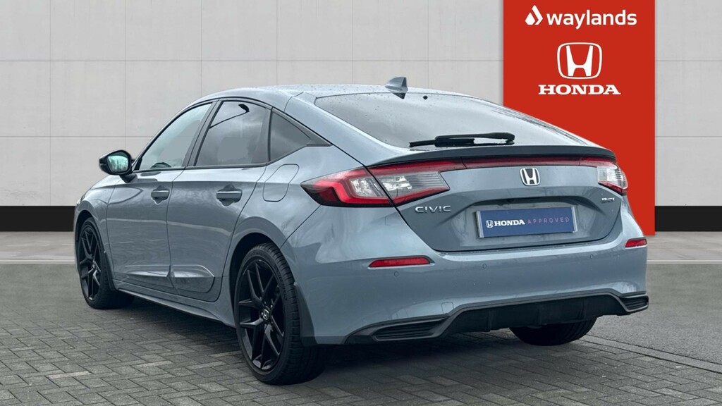 Honda Civic Honda Civic 2.0 Ehev Sport Cvt Hatchback BA24YLR Grey #3