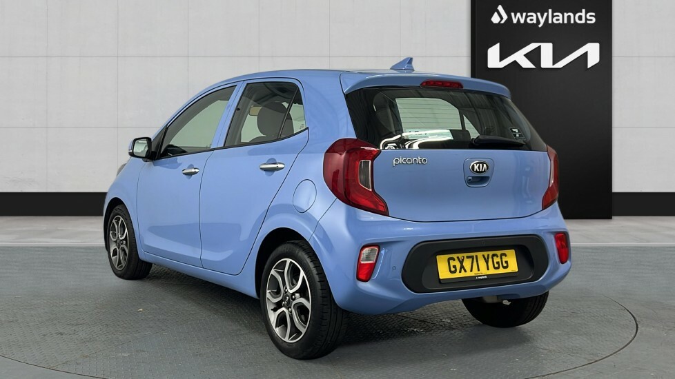 Kia Picanto 1.0 3 4 Seats GX71YGG Blue #2