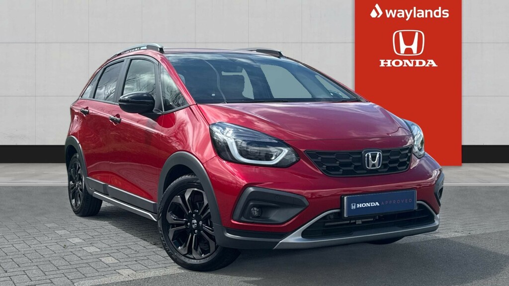 Honda Jazz Honda Jazz 1.5 I-mmd Hybrid Crosstar Advance E Red