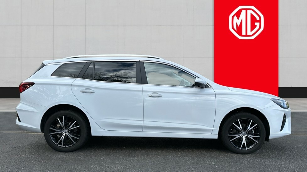 MG MG5 115Kw Trophy Ev Long Range 61Kwh White #4