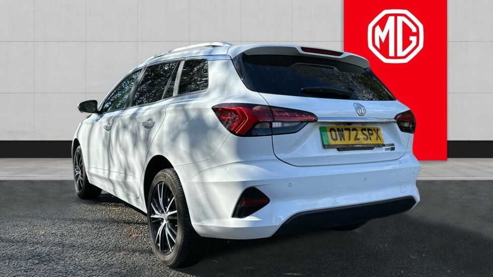 MG MG5 115Kw Trophy Ev Long Range 61Kwh White #2