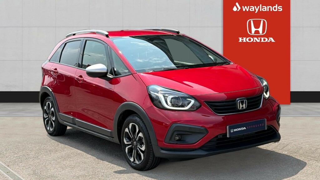 Honda Jazz Honda Jazz 1.5 I-mmd Hybrid Crosstar Ex Ecvt H Red