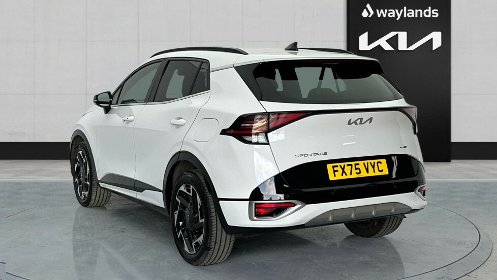 Kia Sportage 1.6T Gdi 241 Phev Gt-line Awd FX75VYC White #2