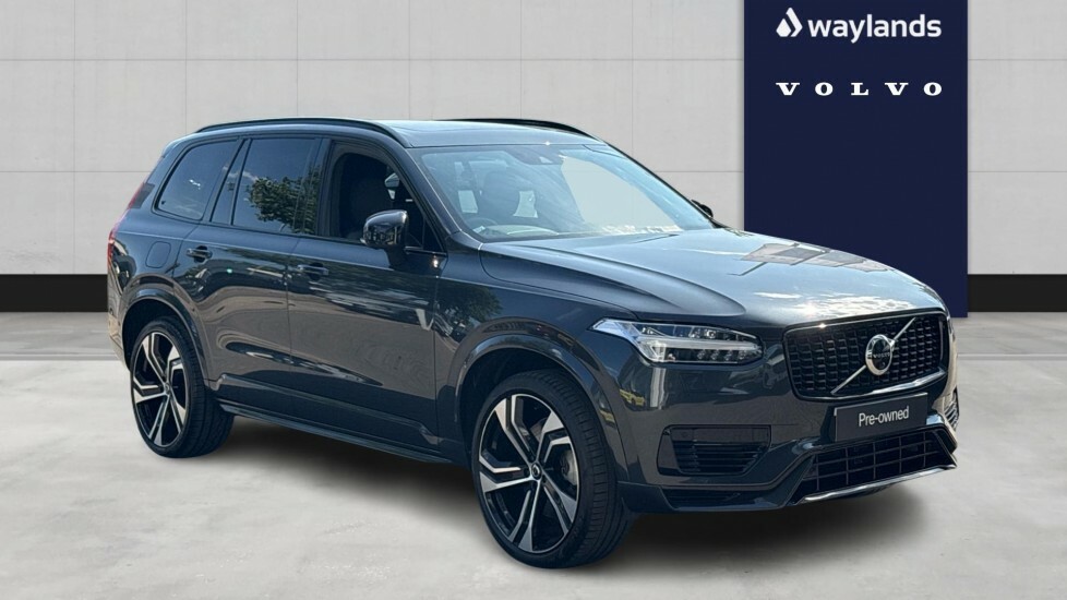 Volvo XC90 Recharge R-design, T8 Awd Plug-in Hybrid, 7 Seats KP22TCJ Grey