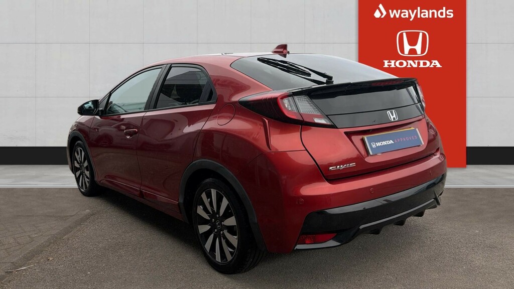 Honda Civic Honda Civic 1.8 I-vtec Sr Hatchback Red #3