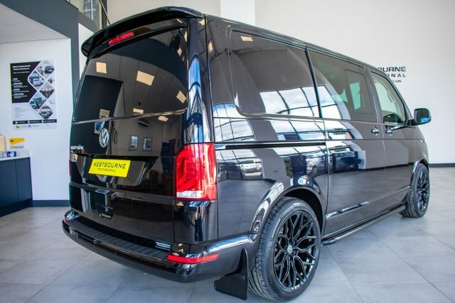 Volkswagen Transporter 2.0 Tdi T30 Highline Kombi Double Cab D Black #4