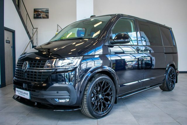 Volkswagen Transporter 2.0 Tdi T30 Highline Kombi Double Cab D Black #6