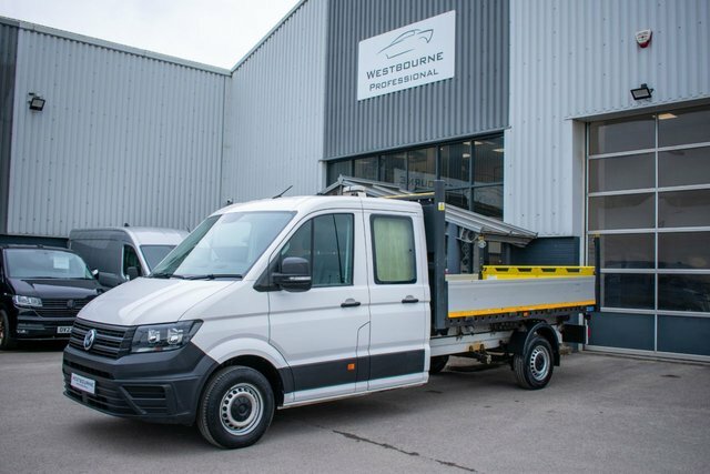 Volkswagen Crafter 2.0 Tdi Cr35 Startline Utility Double Cab Tipper 4 White #3