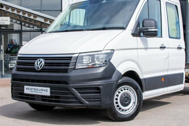 Volkswagen Crafter Cr35 Panel Van Trendline Lwb 140 Ps 2.0 Tdi 6Sp Ma White #10