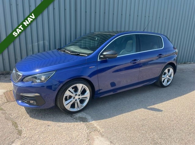 Peugeot 308 2018 1.5 Bluehdi Gt Line Hatchback Manu Blue #2
