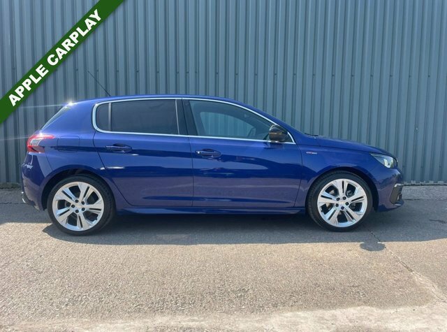 Peugeot 308 2018 1.5 Bluehdi Gt Line Hatchback Manu Blue #3
