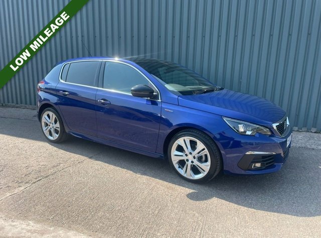 Peugeot 308 2018 1.5 Bluehdi Gt Line Hatchback Manu Blue