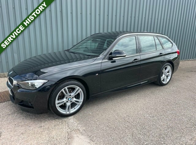 BMW 3 Series 2015 2.0 320D M Sport Touring Xd Black #2