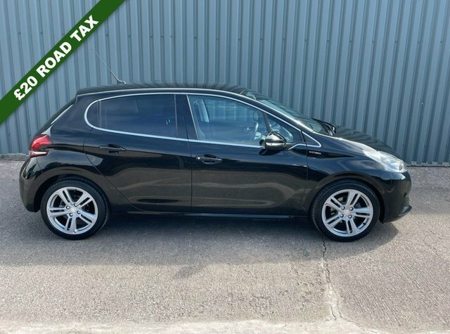 Peugeot 208 2016 1.2 Puretech Gt Line Hatchback Eat Black #5