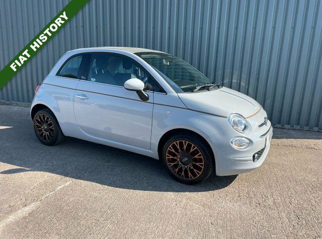 Fiat 500C 2019 1.2 Collezione Convertible Grey