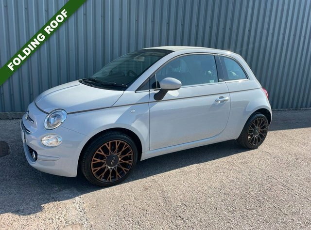 Fiat 500C 2019 1.2 Collezione Convertible Grey #2