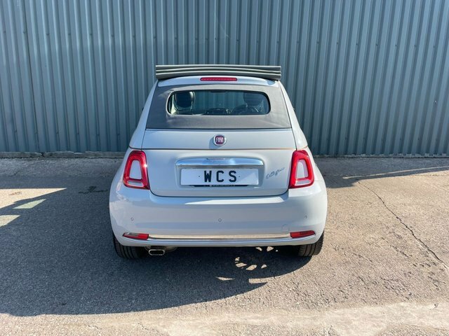 Fiat 500C 2019 1.2 Collezione Convertible Grey #5
