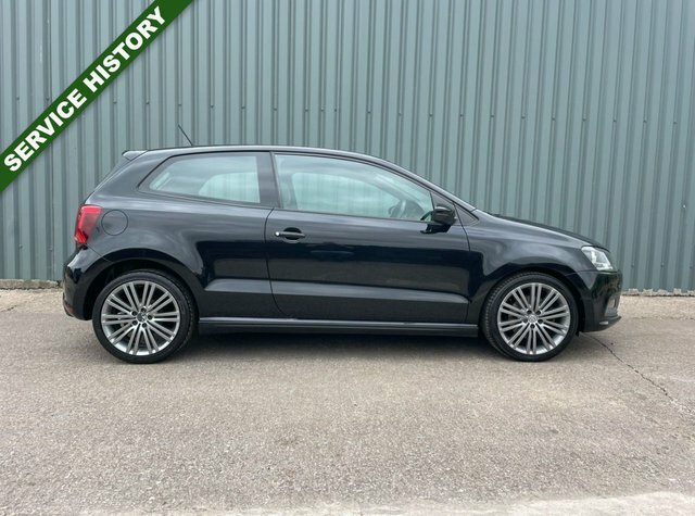 Volkswagen Polo 2016 1.4 Tsi Bluemotion Tech Act Bluegt Hatchback ME16DFU Black #3
