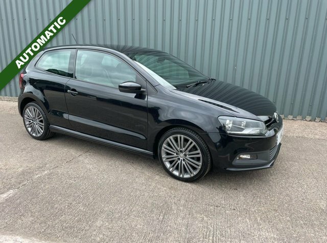Volkswagen Polo 2016 1.4 Tsi Bluemotion Tech Act Bluegt Hatchback Black