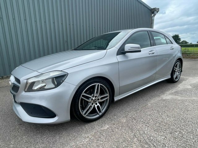 Mercedes-Benz A Class 2018 2.1 A200d Amg Line Hatchback 7G-dc Silver #5