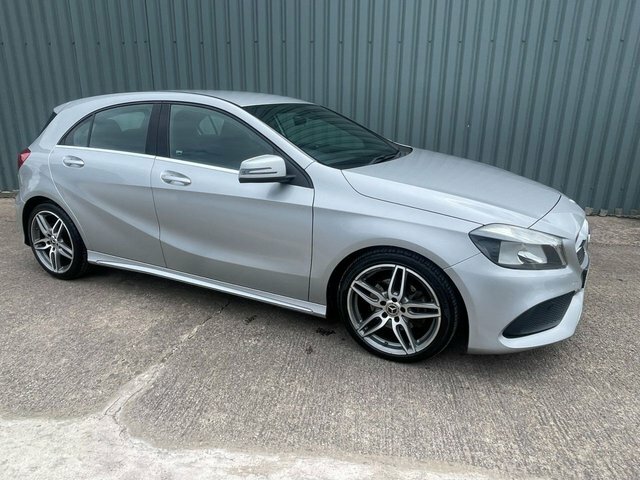 Mercedes-Benz A Class 2018 2.1 A200d Amg Line Hatchback 7G-dc Silver #6