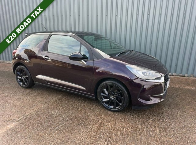 DS DS 3 2016 1.6 Bluehdi Prestige Hatchback Man Purple