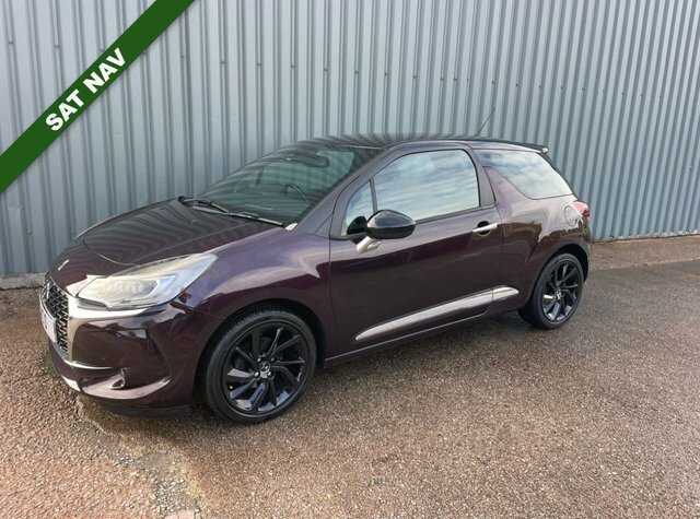 DS DS 3 2016 1.6 Bluehdi Prestige Hatchback Man Purple #2