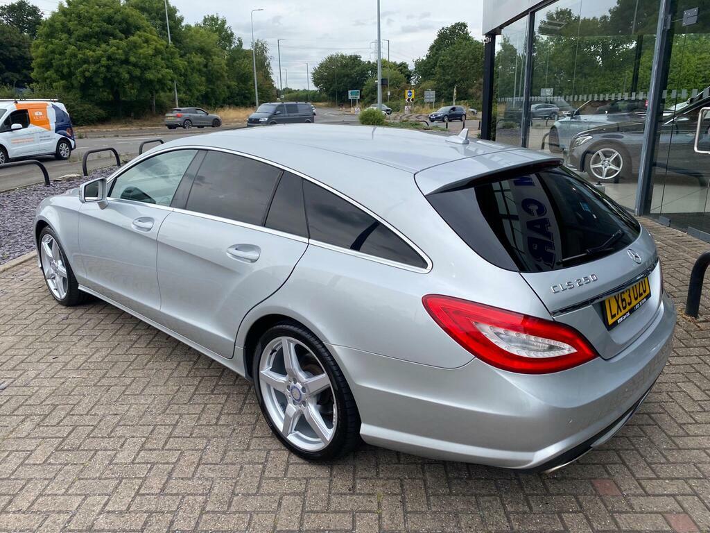 Mercedes-Benz CLS 2.1 Cls250 Cdi Amg Sport Shooting Brake G-tronic Silver #5