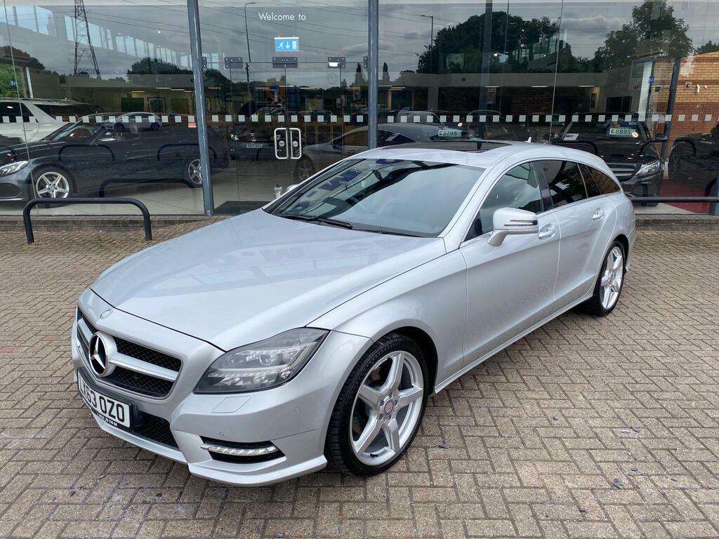 Mercedes-Benz CLS 2.1 Cls250 Cdi Amg Sport Shooting Brake G-tronic Silver #2