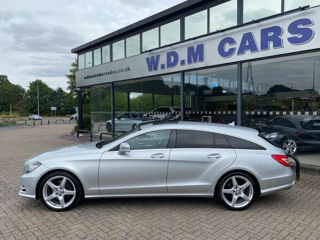 Mercedes-Benz CLS 2.1 Cls250 Cdi Amg Sport Shooting Brake G-tronic Silver #4