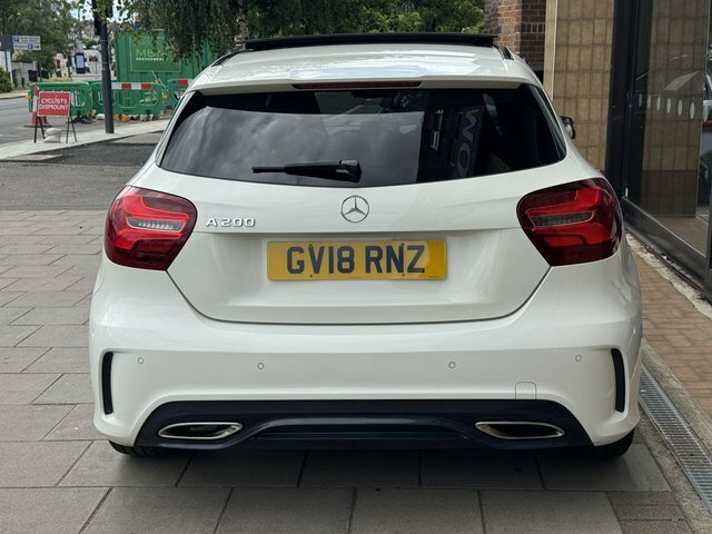 Mercedes-Benz A Class 1.6 A200 Amg Line Premium Plus Hatchback Pet GV18RNZ White #5