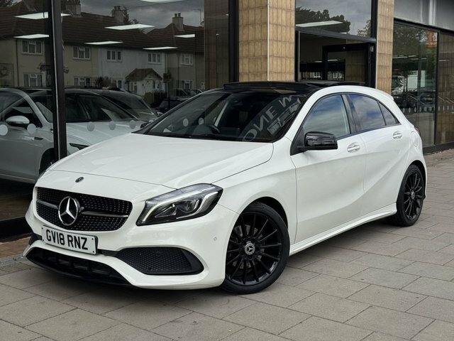 Mercedes-Benz A Class 1.6 A200 Amg Line Premium Plus Hatchback Pet White